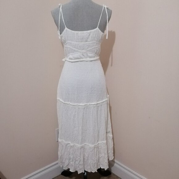 Paige Inesa Midi Dress in White - Picture 4 of 16